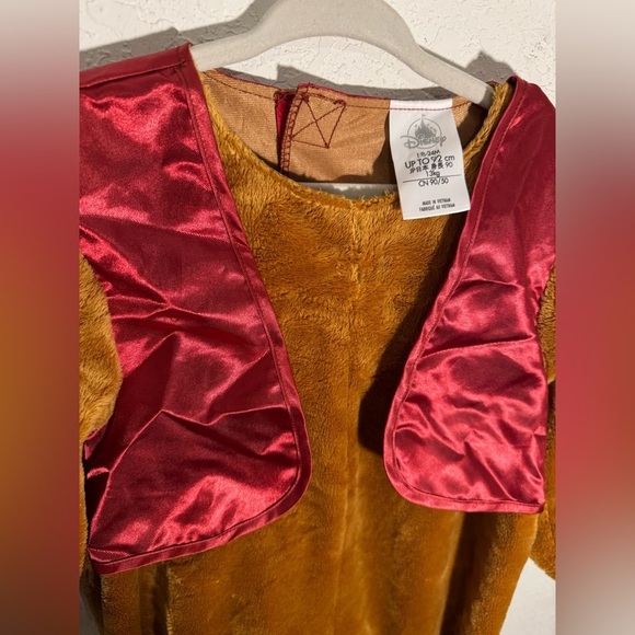 Disney Abu Costume Unisex 18-24 Months Toddler Aladdin Halloween Monkey Bodysuit - Picture 4 of 7